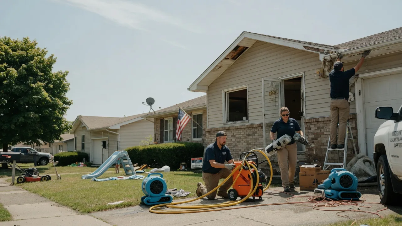 Water Damage Restoration in Paxton, IN near me